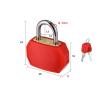 MENDOE 23mm Suitcase Diary Lock Portable Anti-Theft Plastic Travel Bag Lock with 2 Keys Luggage Lock Home Decoration(Red) view 2