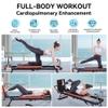 Pilates Reformer,Dpiolrcag Foldable Pilates Machine & Equipment for Home Use and Gym Workout with Jump Board, Suitable for Advanced and Beginners Users, Up to 250 lbs Weight Capacity view 2