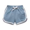 NineFit Basics Kids Toddler Boys Girls Cotton Athletic Shorts Solid Color Active Running Shorts for Baby Girl's Boy's (Blue, 2-3 Years) view 1