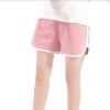 NineFit Basics Kids Toddler Boys Girls Cotton Athletic Shorts Solid Color Active Running Shorts for Baby Girl's Boy's (Pink, 2-3 Years) view 3