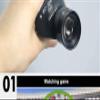 High Power Binoculars, 8X30 Monocular Telescope Profissional Binoculars Rangefinder Distance Meter Night Observed Swimwear Women Fishing Tools Black for indoor/outdoor view 2