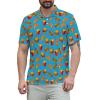 Dtuivit Burger Fries Golf Polo Shirts for Men Quick Dry Performance Short Sleeve Polo Shirts Golf Gifts Crazy Golf Shirts for Men Fun Golf Outfits, Large view 2
