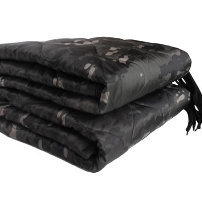 GHILEO Camo Poncho Liner, Army Blanket, Military Sleeping Bag, with A Compression Carrying Bag, for Traveling, Hiking, Camping, Outdoor Survival, Car Blanket