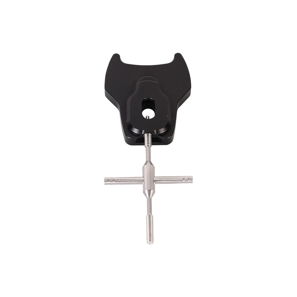 1Pc Reel Bearing Remover Kit Baitcasting Reel Maintenance Tools Stainless Steel Repair Kit Spool Dismantling Device Pin Accessories(Black)