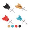 1Pc Reel Bearing Remover Kit Baitcasting Reel Maintenance Tools Stainless Steel Repair Kit Spool Dismantling Device Pin Accessories(Black) view 2