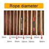 Fall protection nets protective nets fences stairs fall protection nets balcony protection nets indoor and outdoor fence nets yellow linen rope nets mountaineering nets garden decorative fence nets de view 2