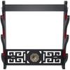 Weapon Rack Weapon Display Stand Sword Stand Padded Sword Wall Mount Katana Stand Samurai Sword Holder Display Rack Tai Chi Bagua Style 3 Layer Sword Rack view 3