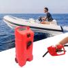 Boat Fuel Tank Outboard Gas Can, 19.8 Gallon Portable Boat Gas Tank with Fuel Gun Replacement for Kayaks Boats Inflatables Canoes and Marine Fuel Tank, 17.32 * 12.2 * 36.22 inch view 1