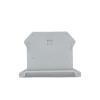 10PCS D-UK2.5B Terminal Baffle Protective Side Sealing Plate Partition Accessories of Voltage Wiring Terminals Block End Cover view 1