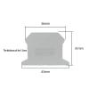 10PCS D-UK2.5B Terminal Baffle Protective Side Sealing Plate Partition Accessories of Voltage Wiring Terminals Block End Cover view 4