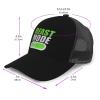 Beast Mode Bodybuilding Trucker Hat - Mesh Baseball Snapback Cap for Men Or Women Outdoors Black view 2