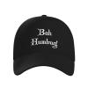 Bah Humbug Baseball Cap Men Women - Adjustable Classic Plain Hat Black view 3