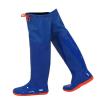 KPHYMOD Fly Fishing Hip Waders PVC Waterproof Waders Boots, Outdoor Farm Pond Hunting Wading Boots for Men Women(Blue,10.5) view 1