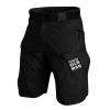 FONMA Mens Cargo Shorts 2025 Summer Outdoor Tactical Shorts Solid/Patriotic Printed Military Pants with Multi Pockets Black Small view 2