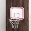 Beuiouer Sport Basketball Hoop Clip for Trash Can Basketball Game Small Basketball Board Clip for Waste Basket view 2