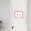 Beuiouer Sport Basketball Hoop Clip for Trash Can Basketball Game Small Basketball Board Clip for Waste Basket view 3