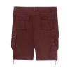 Cargo Shorts for Men Summer Casual Outdoor Tactical Short SolidPatriotic Printed Distressed Washed Military Short Browns 4X-Large Reds 3X-Large view 2