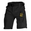 FONMA Mens Cargo Shorts 2025 Summer Outdoor Tactical Shorts Solid/Patriotic Printed Military Pants with Multi Pockets Black Large view 2