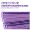 Innovz Professional Pole Dance Crash Mat 4ft 5ft 6.6ft, Folding Circular Pole Crash Pad, Specialized Fall Safety Protection Pad w/Non-Slip PU Leather(Purple,160cmx5cm(63inx2in)) view 3