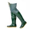 KPHYMOD Hip Waders PVC Hip Boots for Men Women Thick Beef Tendon Sole Lightweight Waterproof Bootfoot for Fishing Hunting(5.5) view 1