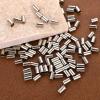 100 Pieces Bike Brake Cable End Caps, 5mm Silver Bike Cable End Caps Brass Material BicycleCable Ends Cap Cables Housing Bikes Parts Cables Crimps for Road Mountain Bicycle view 4