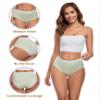 ANLIQI Modal Hipster Panties for Women Moisture Wicking Underwear Soft Breathable Hipster Mid Rise Ladies Underpants 3/6 Pack(6B,S) view 2