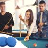 LIUHD Pool Cue Stick,57 Inch 19OZ Snooker Cues 3/4 Split Detachable Handmade Ash Wood Billiard Cue Sticks with Mini Butt End Extension Pool Table Games,B Set,10.2MM view 2