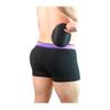 JOCKMAIL Mens Padded Underwear with Removable Butt Enhancing Pads Boxer Briefs (US, Alpha, Large, Regular, black) view 1