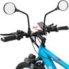 Bike Mirror, Rotatable Adjustable Handlebar Wide Angle Rear View Bicycle Mirror with Shockproof Acrylic Convex Lens for Mountain Road Bike, City Bike, Electric Bike, Electric Motorcycle - 2 Pack view 2