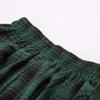 Womens Plaid Midi Skirt Vintage High Waist A Line Pleated Skirt with Pocket (US, Alpha, Medium, Regular, Regular, Green) view 2