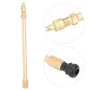 Vacuum Tubeless Tire Valve with Multifunctional Extension Pipe, Rubber Valve Stems with Extension Adaptor Fit for M365/PRO Scooter view 4
