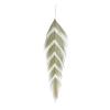 Montana Fly Company Fly Tying - Galloup's Fish Feathers - Arrowhead - White/Olive view 1