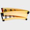 ENWINDXS Gymnastics Assistance Vault Springboard Heavy Duty Wooden Springboard for Gymnastics Somersault, School Pro Curved Elastic Board - 6 Springs, Aldults Teens Big Kids, with Padded Carpet view 2