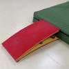 ENWINDXS Gymnastics Assistance Vault Springboard Heavy Duty Wooden Springboard for Gymnastics Somersault, School Pro Curved Elastic Board - 6 Springs, Aldults Teens Big Kids, with Padded Carpet view 3