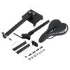 2024 New Foldable Electric Scooter Seat Saddle Compatible with Ninebot C10/C15/C20 2022-2024, Adjustable Punch Free Shockproof Seat Scooter Accessories for Kids & Adults, Improved Riding Comfort view 2