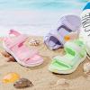 IWIHMIV Girl Toddler Sandals Water Sandals Girls Sandals Kids Strap Flat Sandals Open Toe Summer Casual Sandals for GirlsPurple1,4.5 view 3