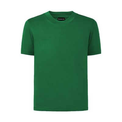 Dreammonkey 4T to Youth Neon Shirt Kids Rash Guard UPF 50+ Dry Fit Athletic Short Sleeve T Shirts for Boys and Girls (Kelly Green L)