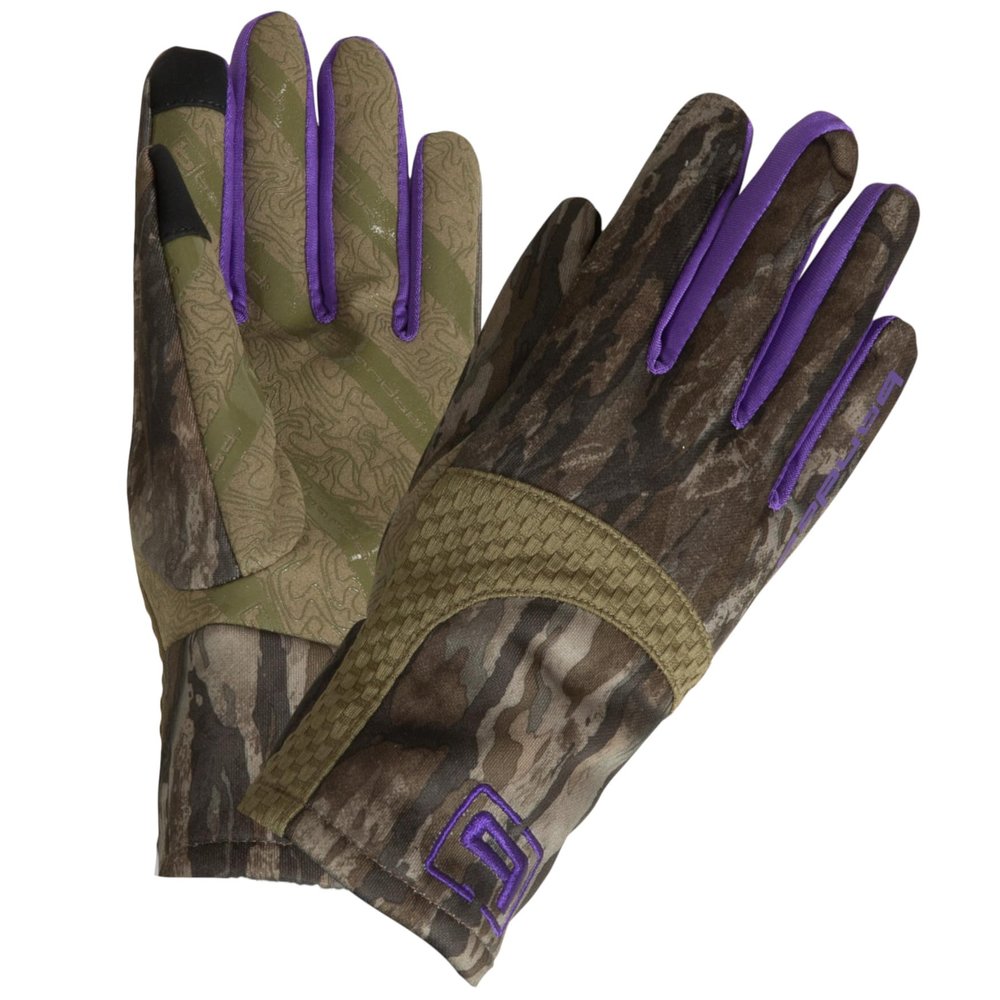 Banded Gear Women's Soft Shell Hunting Gloves (Realtree Legacy, XL)