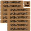12 Pack Magsaddle .300 Blackout Subsonic Magazine Marking Bands .300 BLK Subsonic Caliber Identification Holster Accessories (FDE - Black) view 1