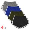 XUNRYAN Boxer Shorts for Women High Waisted Summer Workout Lounge Shorts 3 Pack Boyshorts 4 Pack Biker Yoga Shorts Outfits view 2