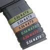 12 Pack Magsaddle 5.56 NATO Magazine Marking Bands 5.56 Caliber Identification Holster Accessories (Black - Green) view 3