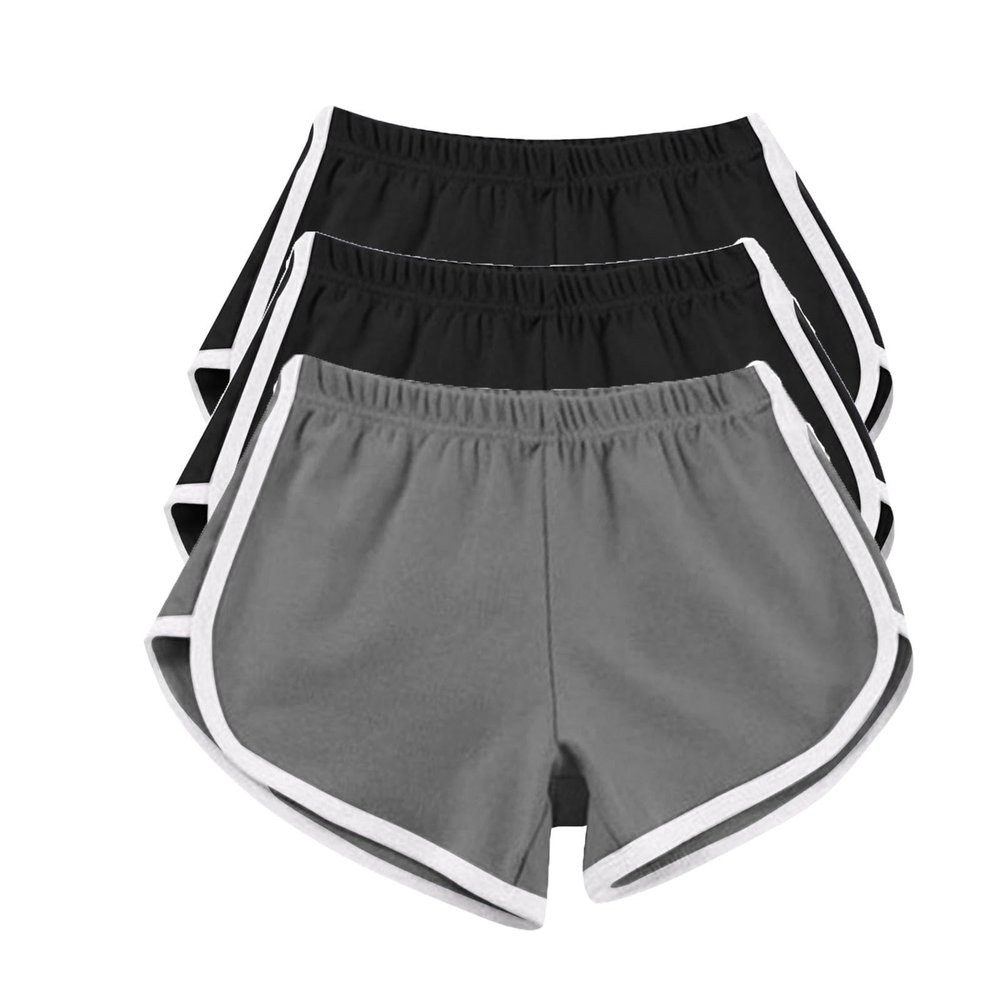 XUNRYAN Boxer Shorts for Women High Waisted Summer Workout Lounge Shorts 3 Pack Boyshorts 4 Pack Biker Yoga Shorts Outfits