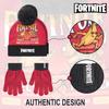Fortnite Boys Winter Beanie Hat and Snow Gloves for Boys 2 Piece Set view 4