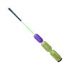 Aero Shaft, Golf Training Aid and Warm Up Tool, Speed Stick for Golf, Golf Swing Trainer, Improves Swing Speed, Wind Resistance, Adjustable Pineapples. (Green and Purple, Aero Shaft Iron) view 2