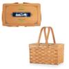 PICNIC TIME NFL Seattle Seahawks Poppy Personal Picnic Basket, Insulated Lunch Bag, Retro Lunch Box, (Beige) view 2