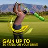 Aero Whip Tempo and Speed Golf Trainer, Flexible Shaft for Golf Training Aid, Great Golf Warm Up Tool, Swing Speed Air Resistance Training. (Yellow and Purple) view 4