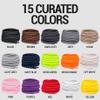 Miscly Round Shoelaces [1 Pair] 5/32 Thick - For Shoes, Sneakers & Boots (Neon Orange, 36" (91 cm)) view 2
