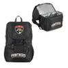 PICNIC TIME NHL Florida Panthers Tarana Backpack Cooler Made with Recycled Material, Soft Cooler Backpack, Upcycled Cooler Bag, (Carbon Black) view 3