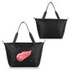PICNIC TIME NHL Detroit Red Wings Tarana Cooler Tote Bag Made with Recycled Materials, Soft Cooler Tote Bag, Upcycled Picnic Cooler, (Carbon Black) view 2