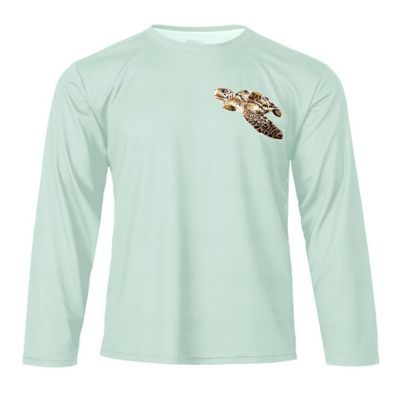 Kobalt1 Boys 2T-18 Sea Turtle Water Sport Fishing UPF Performance Shirt (5-6)